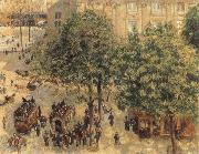 Place du theatre francais a paris Camille Pissarro